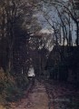 Lane in der Normandie Claude Monet